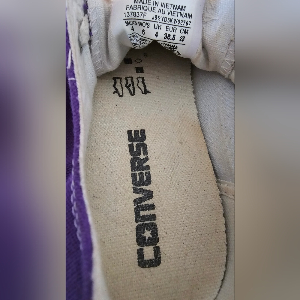 Converse Chuck Taylor All Star Low - Electric Purple - Picture 5 of 6